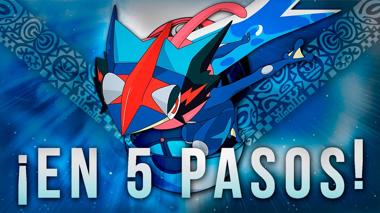 POKÉMON SOL & LUNA: ¡GRENINJA-ASH EN 5 PASOS! (Estrategia Pokémon SINGLES)