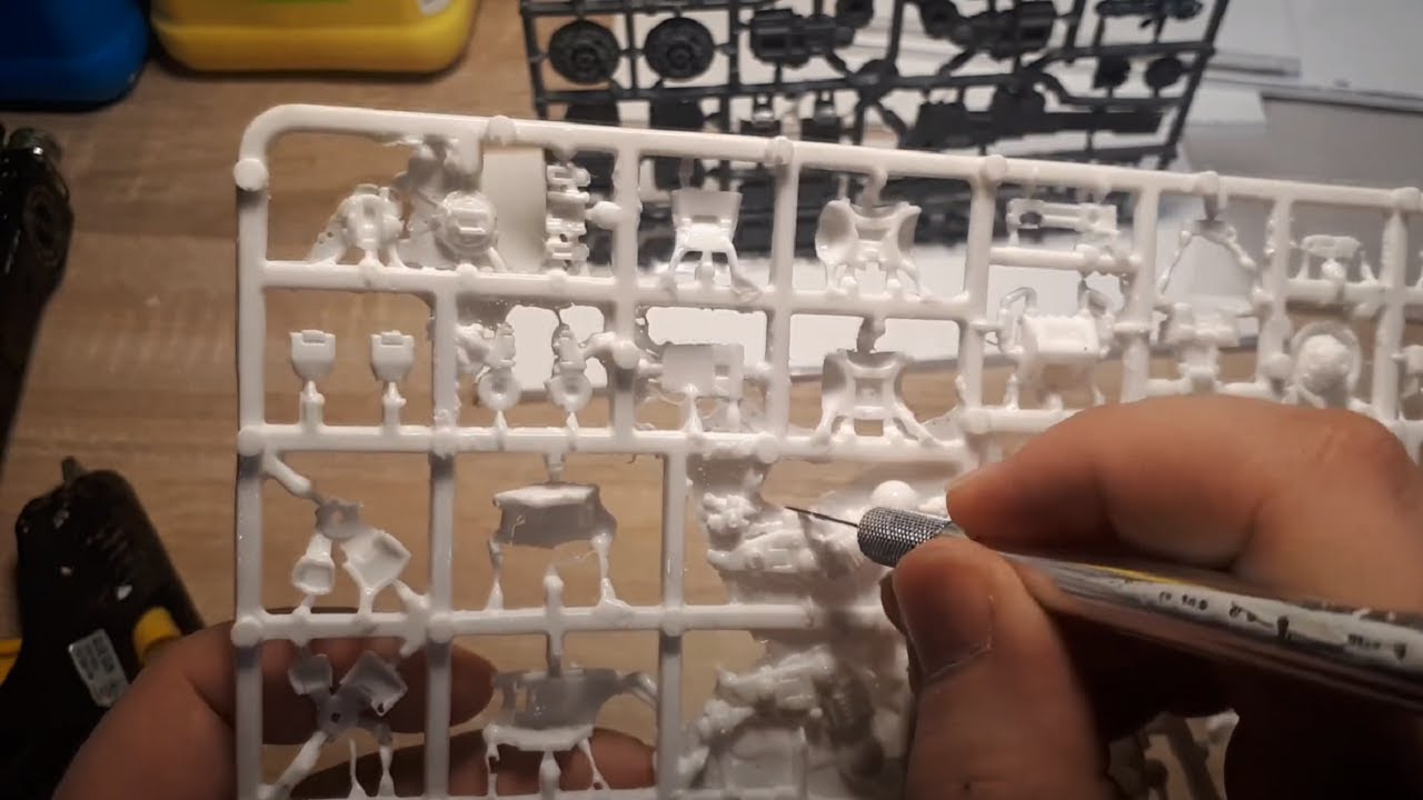 Recasting a Tau Broadside [part 1]: Making the Mold [Warhammer 40k]