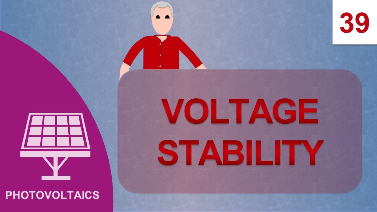Voltage Stability: Course Photovoltaics #39
