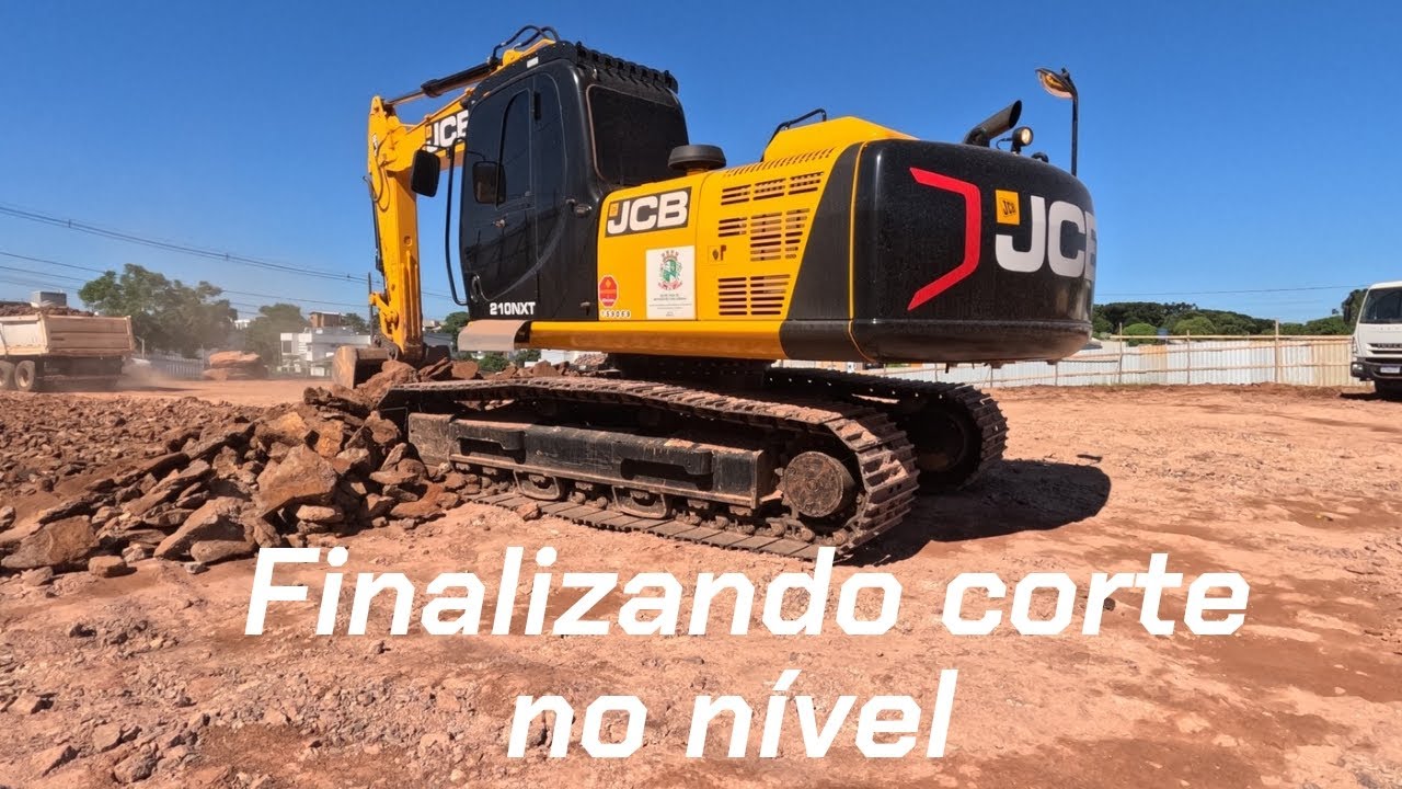 Nivelamento do Corte na Prática | Segredos do Acabamento Final com Escavadeira#excavator#automobile 