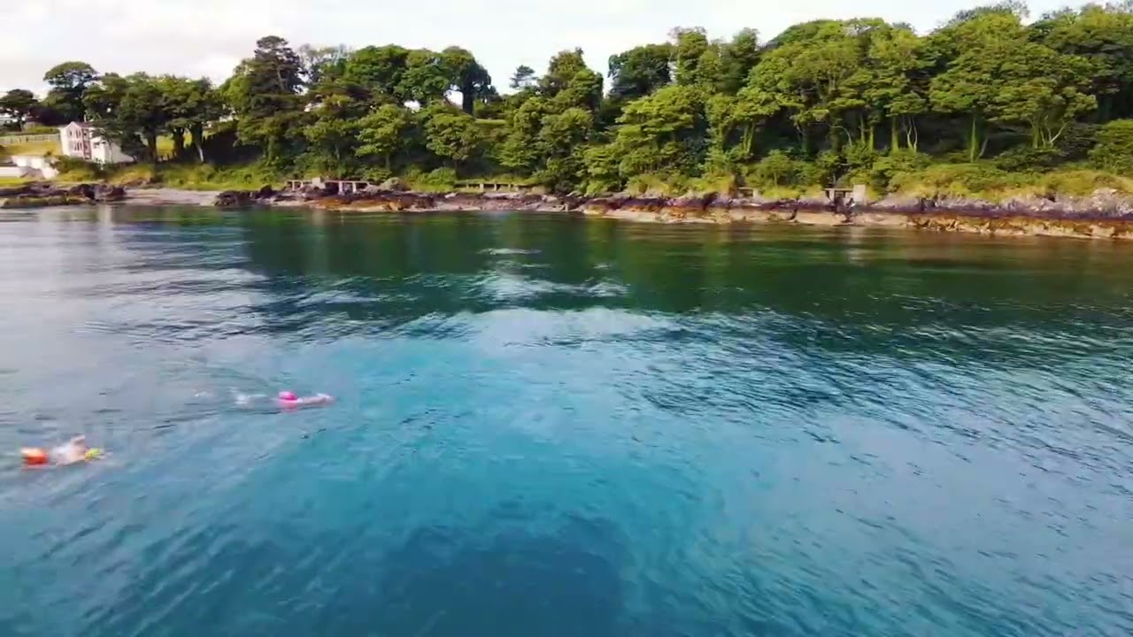 Sea swimming at Helen&rsquo;s Bay