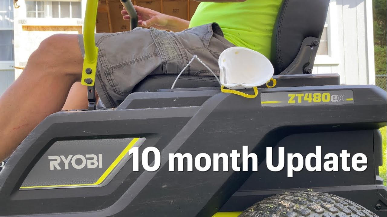 UPDATE! Ryobi 100 Ah Electric Zero Turner Mower