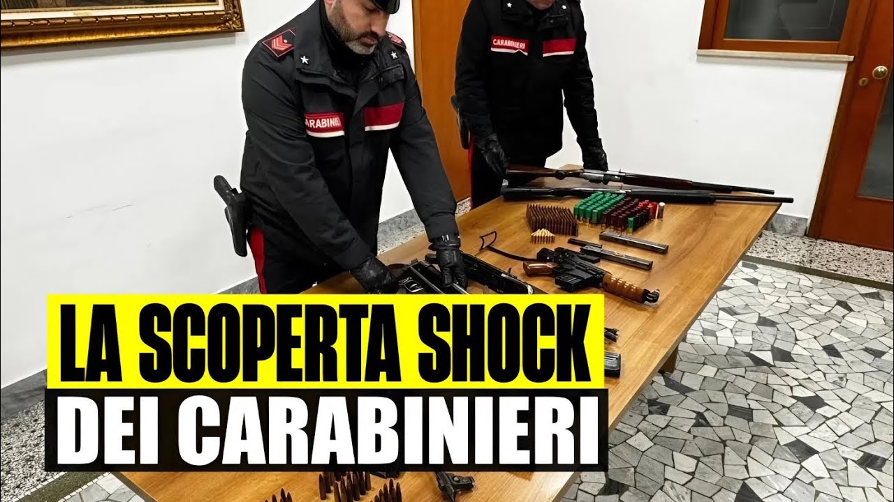 &ldquo;AVETE FATTO BINGO, BRIGADIE&rsquo;&rdquo;: L&rsquo;AUTO &Egrave; PIENA DI MITRA E FUCILI, UN UOMO E UNA DONNA ARRESTATI 