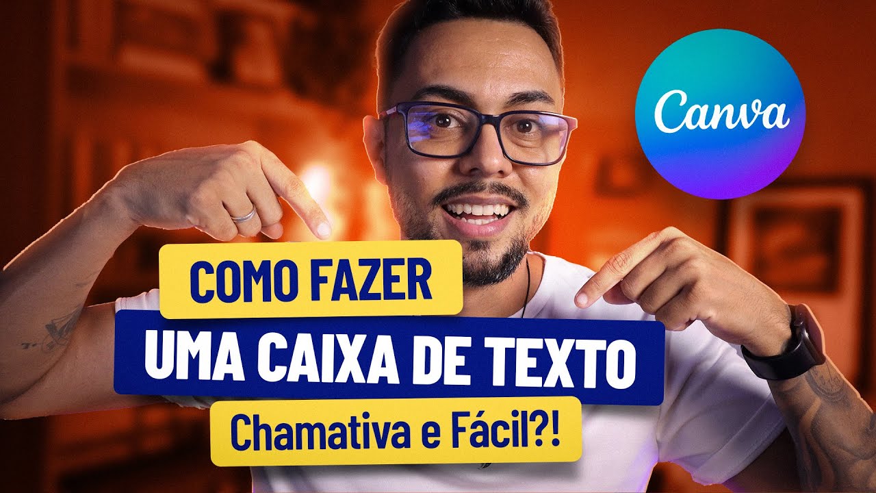 Como Fazer Caixa de Texto Chamativa F&aacute;cil para Redes Sociais e Instagram no Canva