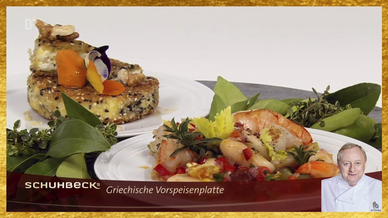 Alfons Schuhbeck - Griechische Vorspeisenplatte