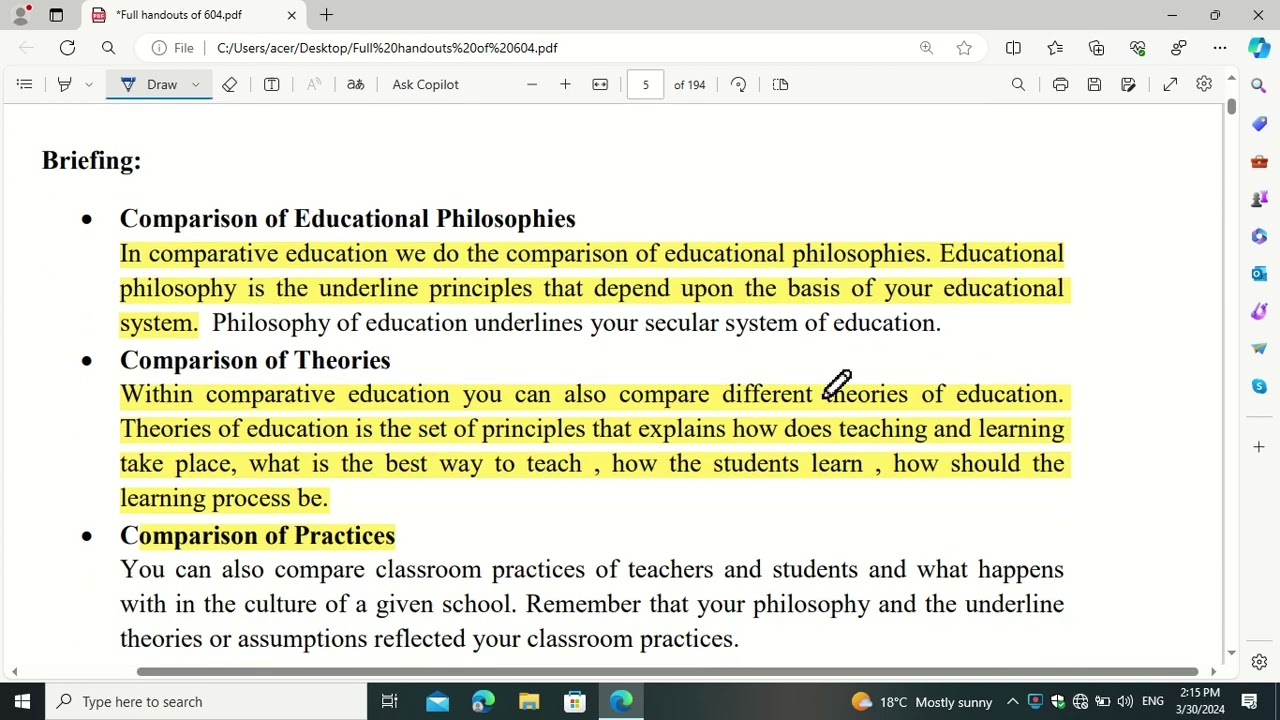 EDU604 Lecture 1 v important regarding to mid term