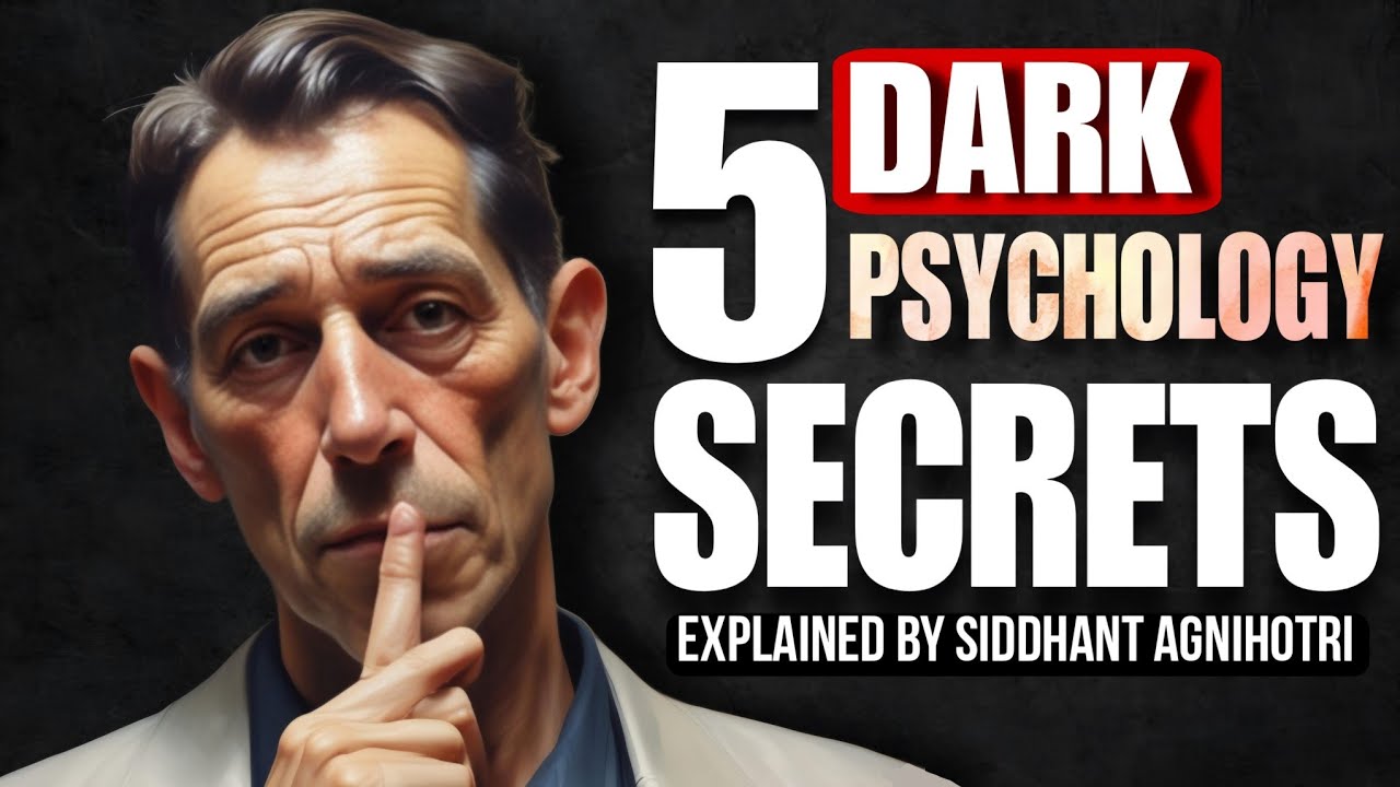 Five Dark Psychology secrets || Are you using them?