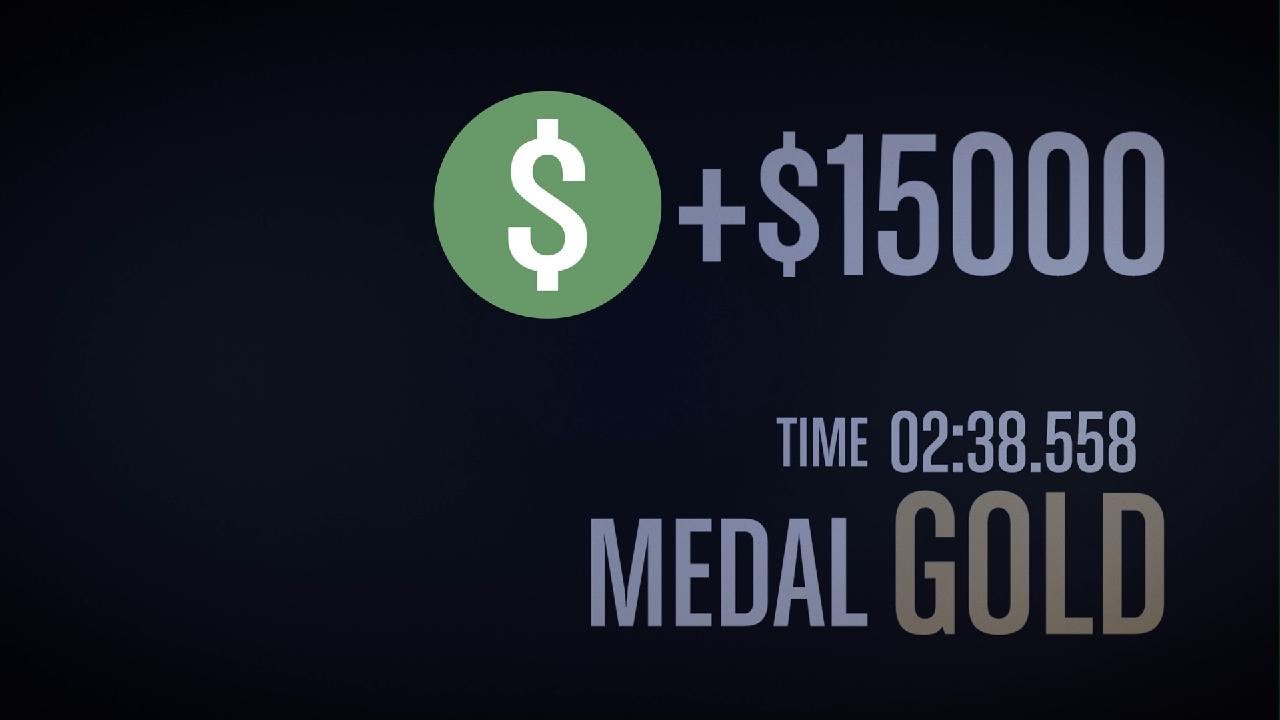 Collect flags Gold medal - GTA online flight school