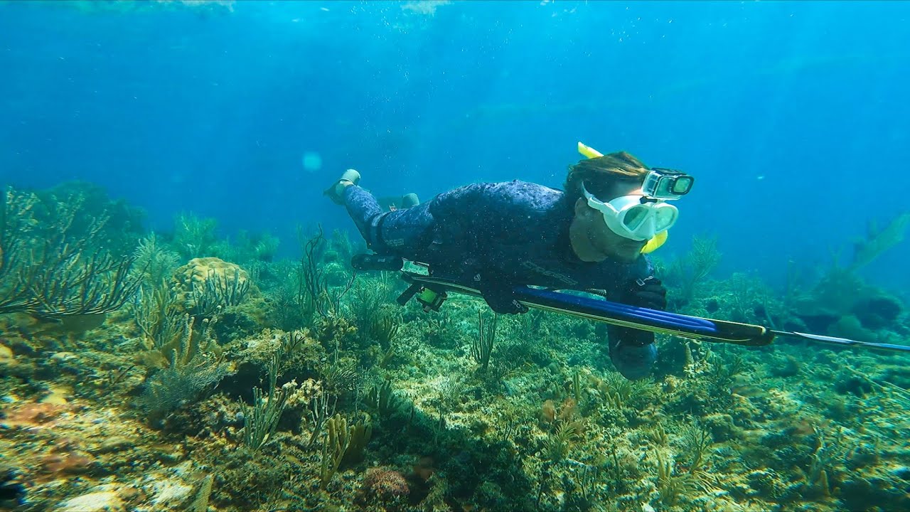 Catching dinner with underwater jets {catch clean cook}