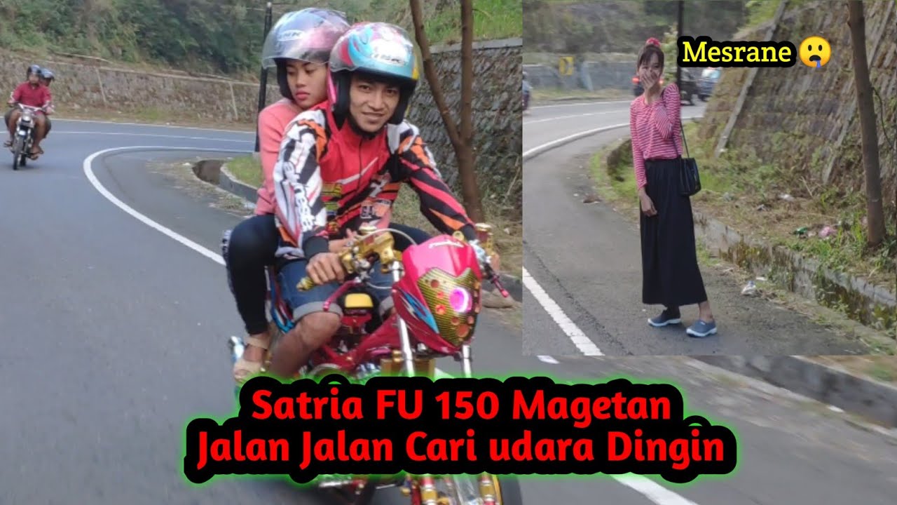 Satria Fu150 Modifikasi Magetan Jalan - jalan ke Tawangmangu
