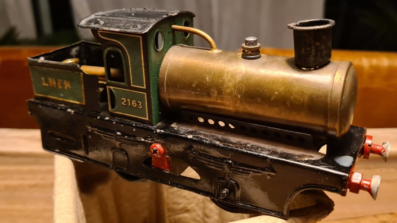 Reviving an O-gauge Bing Steam Locomotive