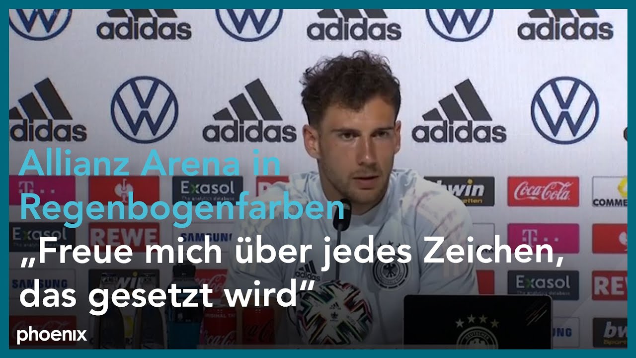 DFB-Pressekonferenz mit u.a. Nationalspieler Leon Goretzka