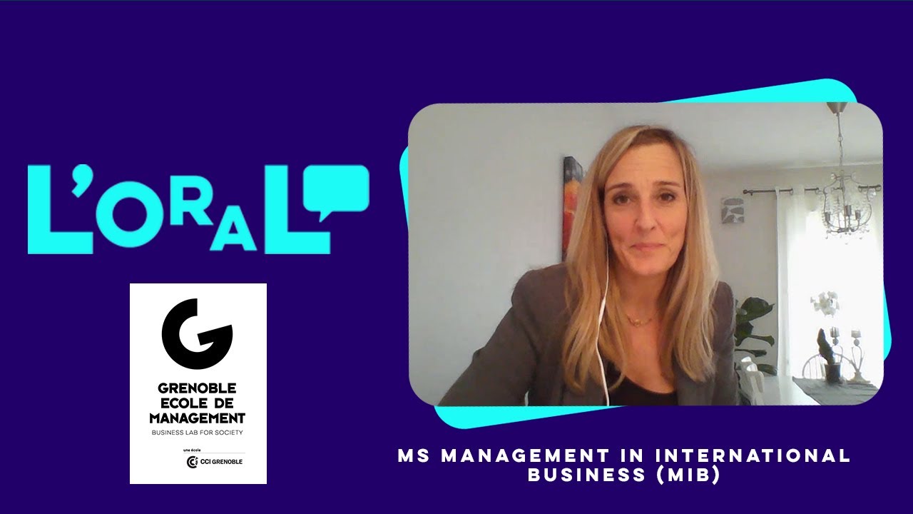 Grenoble Ecole de Management - MS Management in International Business MIB