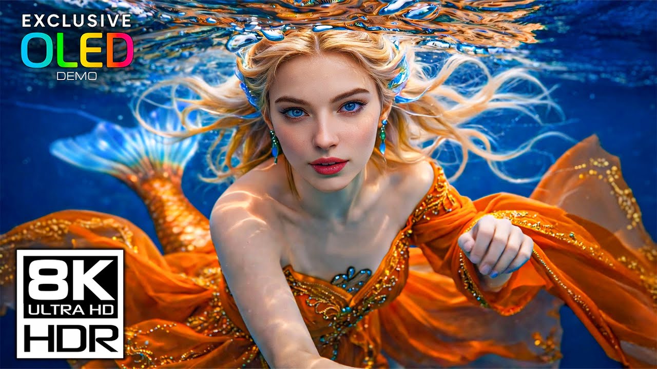 INSANE 8K HDR OLED DEMO | Ultra Realistic Colors & Infinite Contrast