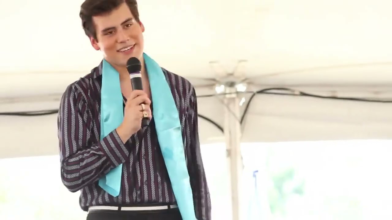 Taylor Rodriguez sings 'Return To Sender' Elvis Week 2016