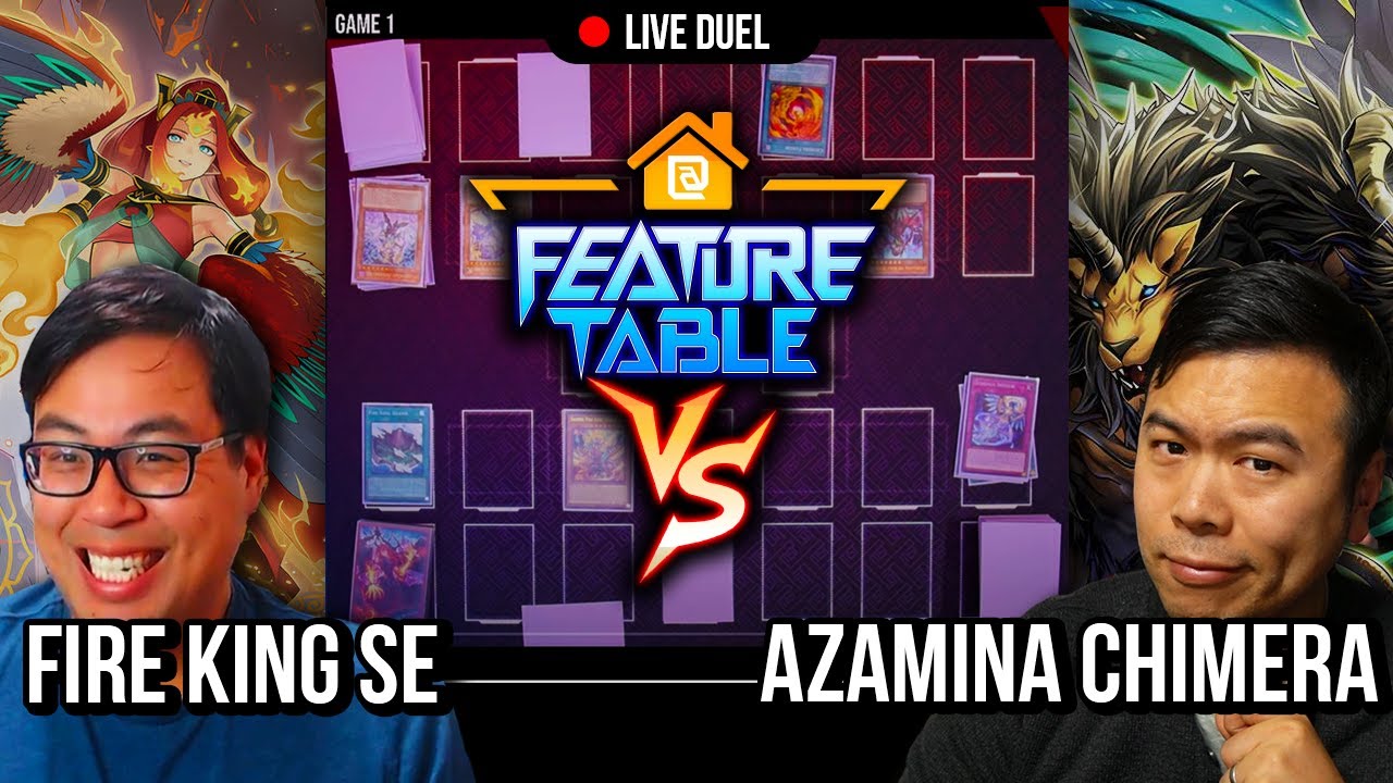 Fire King Azamina Snake Eyes Vs Chimera Azamina - LIVE DUEL