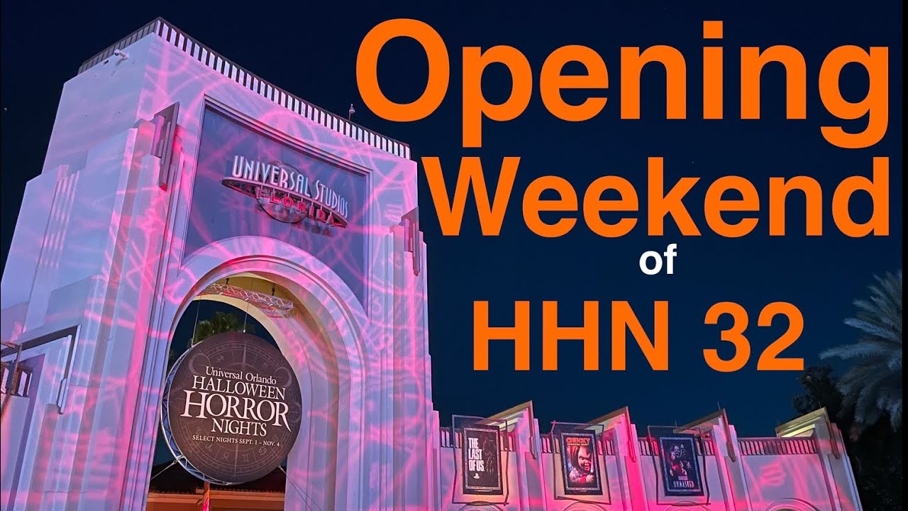 Opening Weekend of Halloween Horror Nights 32 at Universal Orlando