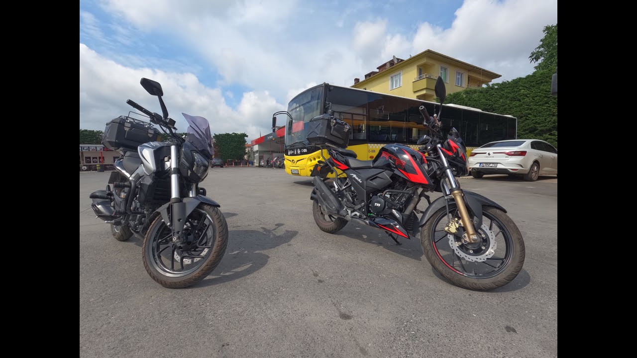Motosiklet Yıkama / Zincir Temizliği / TVS Apache RTR 200 / Dominar 250 / Bayram Temizliği