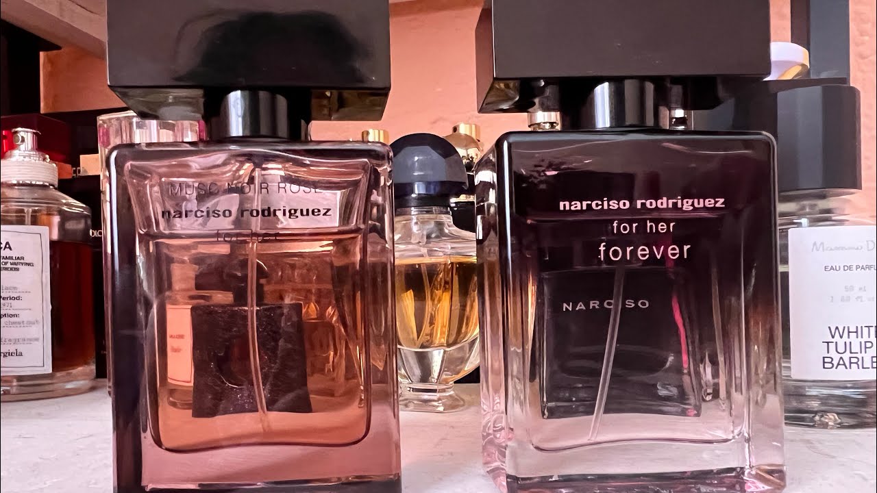 NARCISO RODRIGUEZ FOR HER FOREVER (2023), MUSC NOIR ROSE FOR HER (2022)