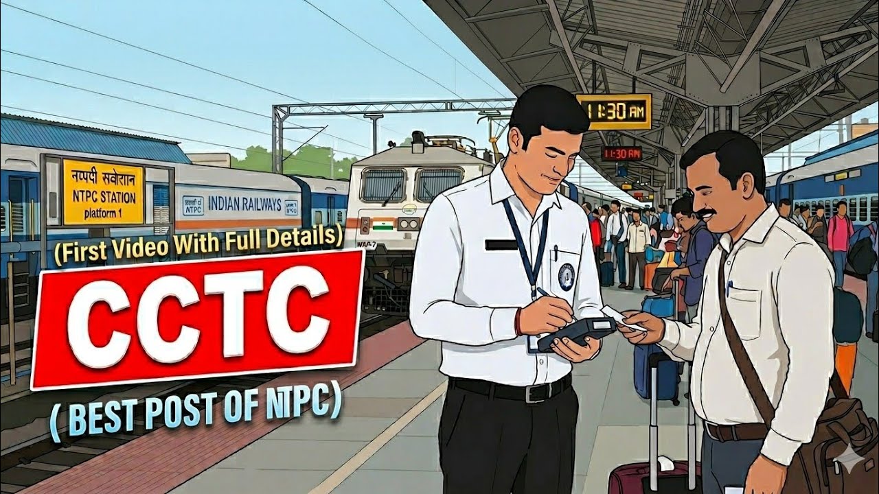 Railway CCTC Job Profile & Salary 2026 🚂 | Commercial cum Ticket Clerk क्या काम करता है? #rrbntpc 