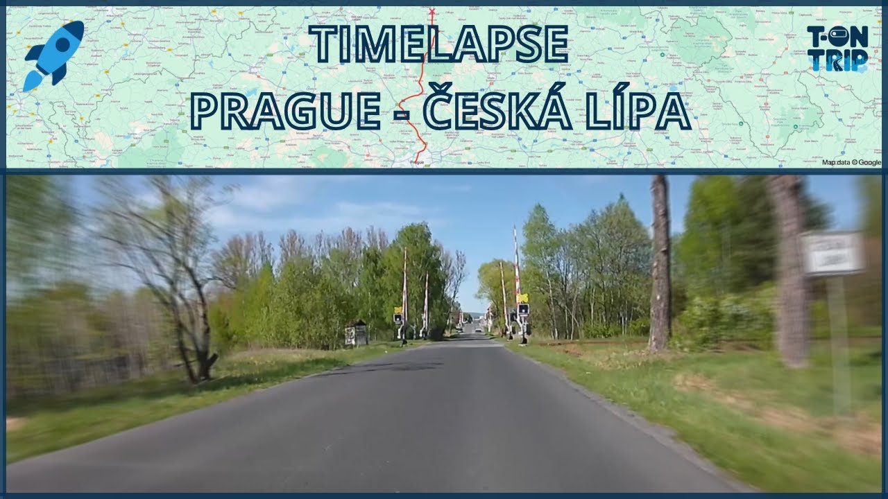 #8 PRAGUE - CESKA LIPA/4K !!!TIMELAPSE!!!