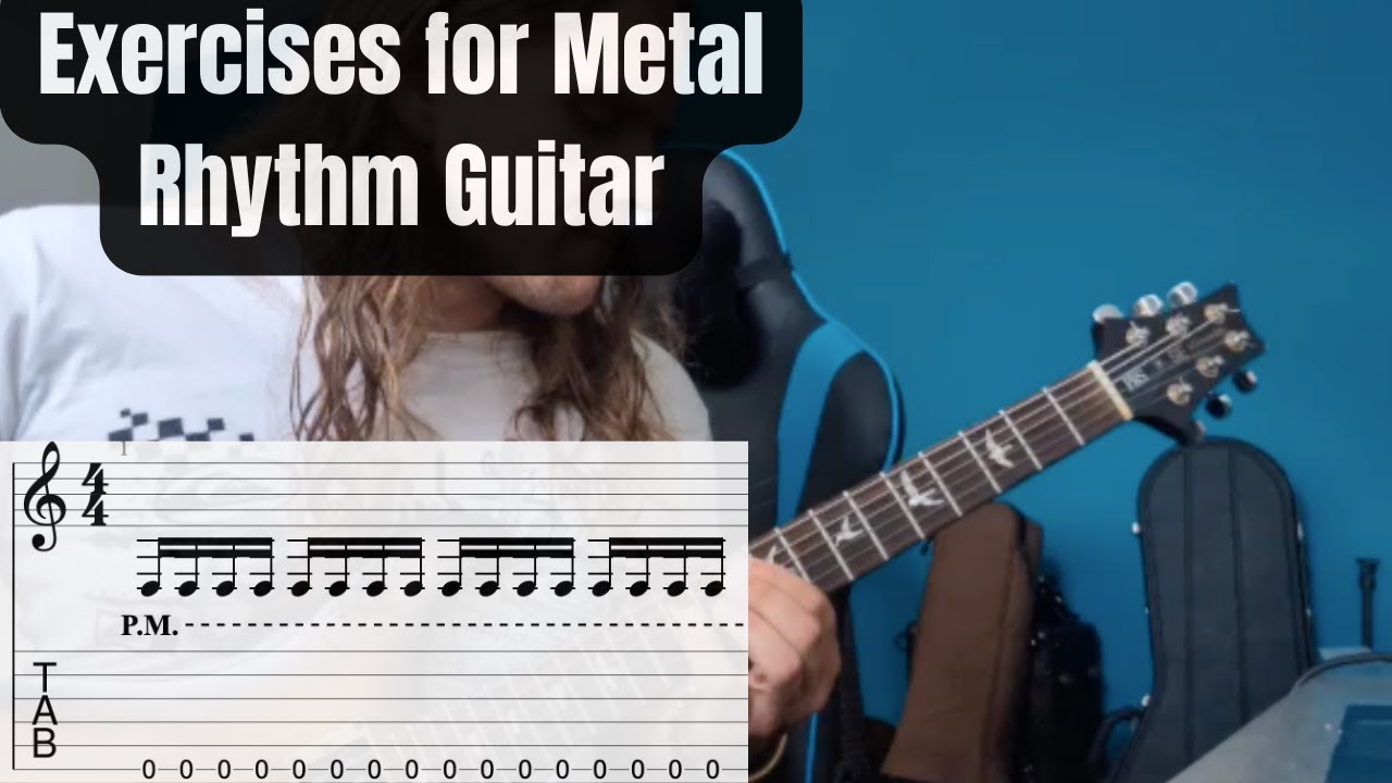 How To Practice Metal Rhythm Guitar | Guitar Lesson