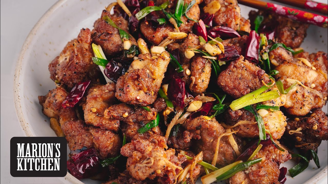 Sichuan Chilli Chicken - Marion's Kitchen