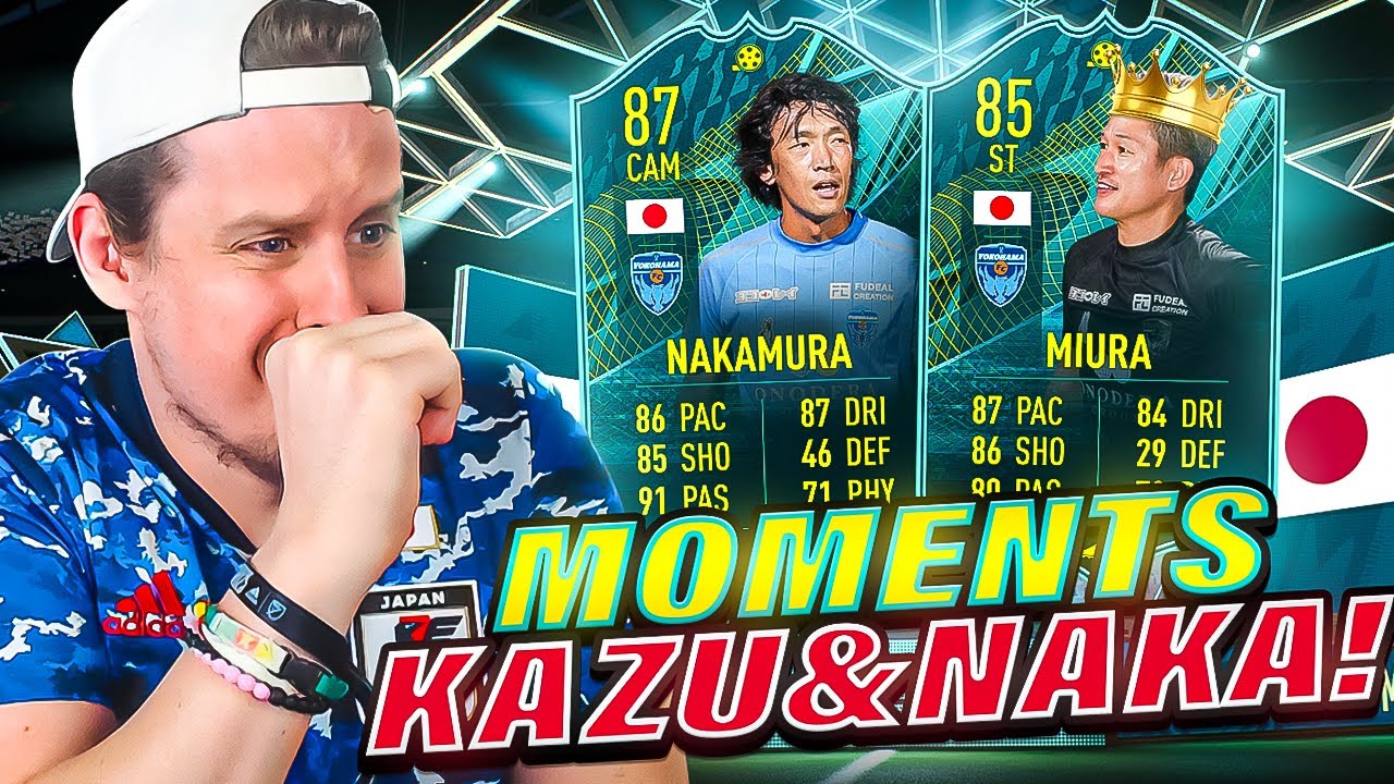 О боже, король Казу вернулся! Обзор дуэта Миура и Накамура! FIFA 22 Ultimate Team