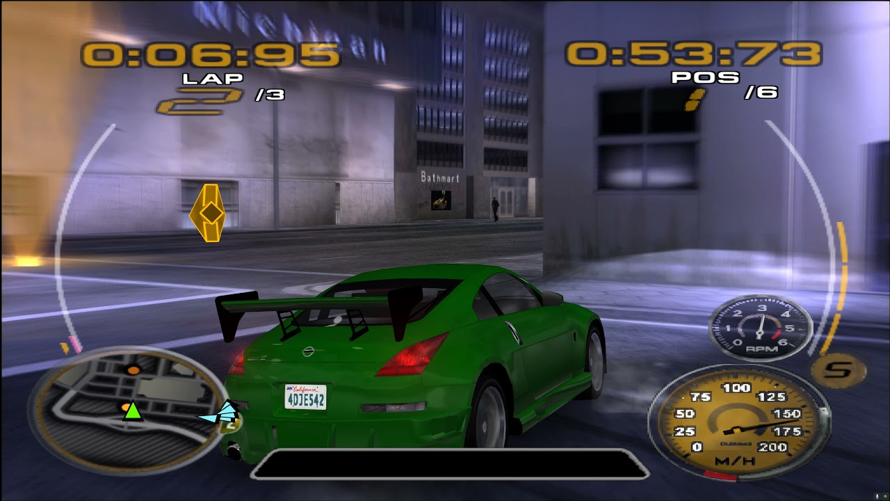 MIDNIGHT CLUB 3 GAMEPLAY 4K 60FPS [PCSX2 1.6.0] | NISSAN 350Z
