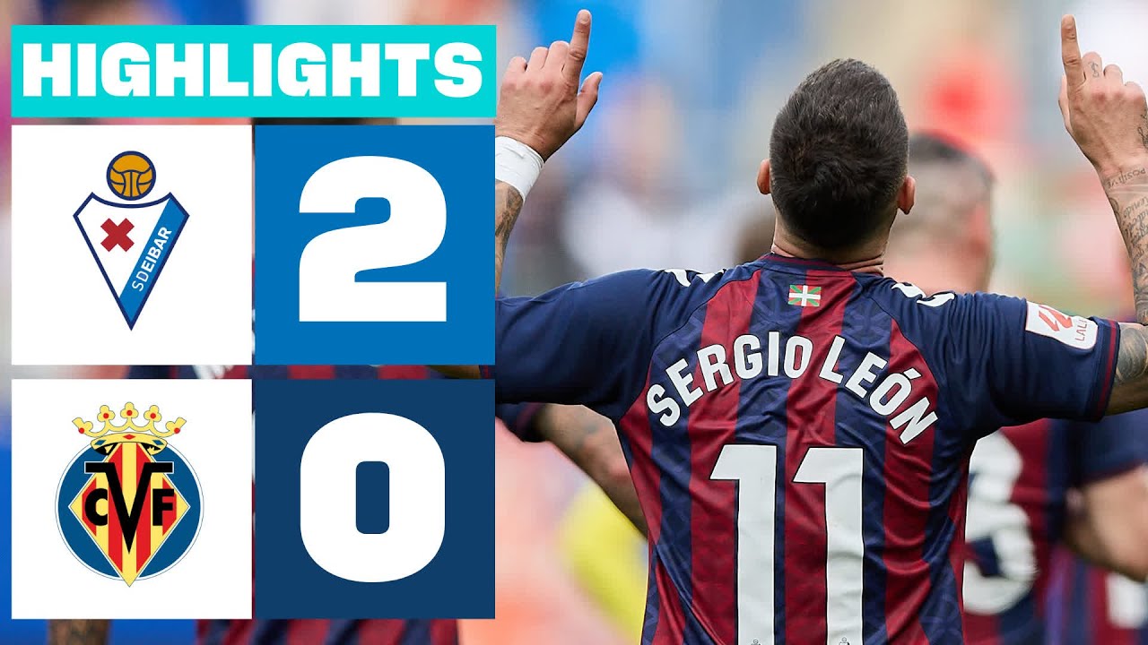 Resumen de SD Eibar vs Villarreal B (2-0)
