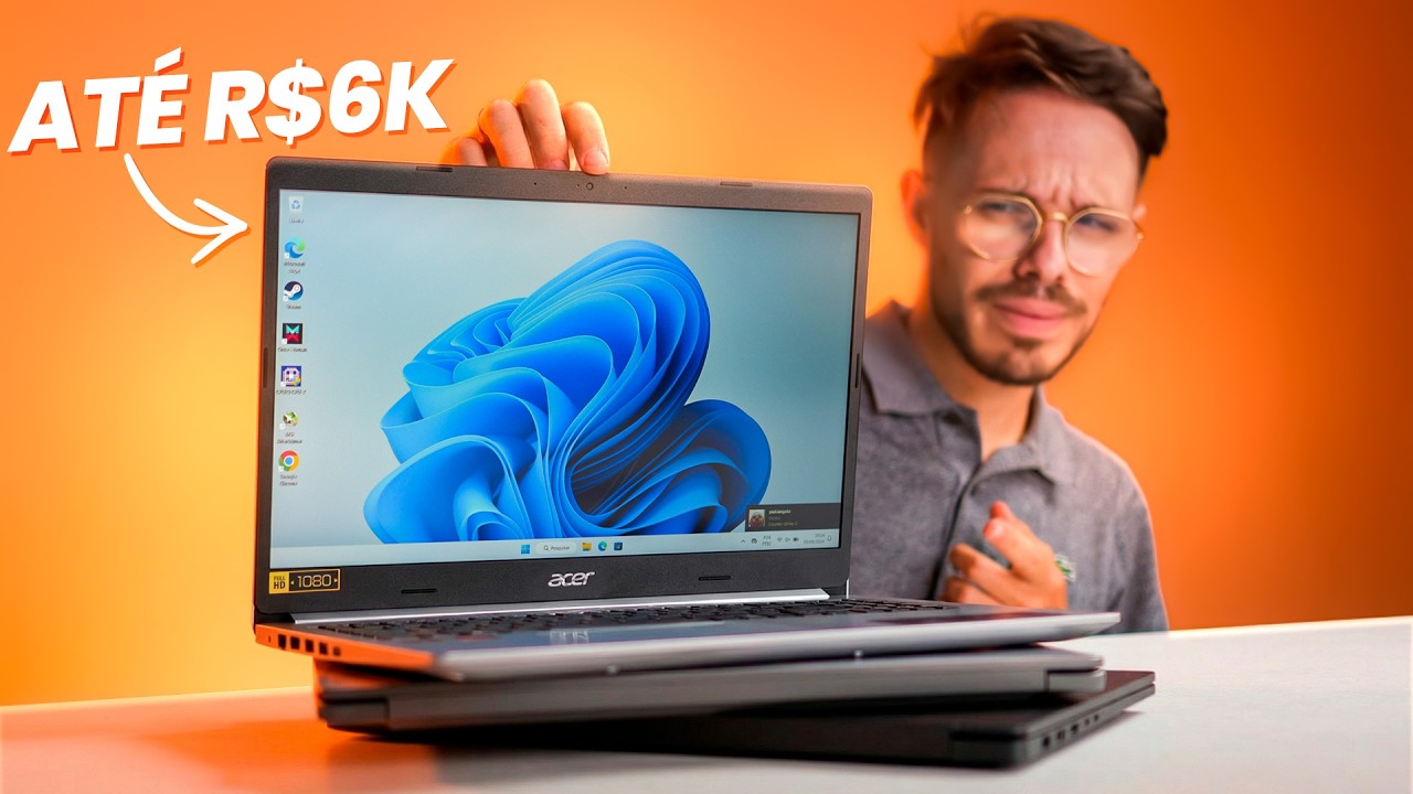 Os MELHORES NOTEBOOKs at&eacute; R$6mil para comprar! em Abril de 2026