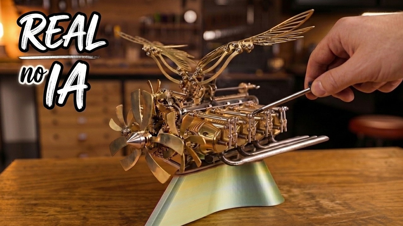 Я потратил 900 ЧАСОВ на создание этого двигателя с крыльями | Сборка