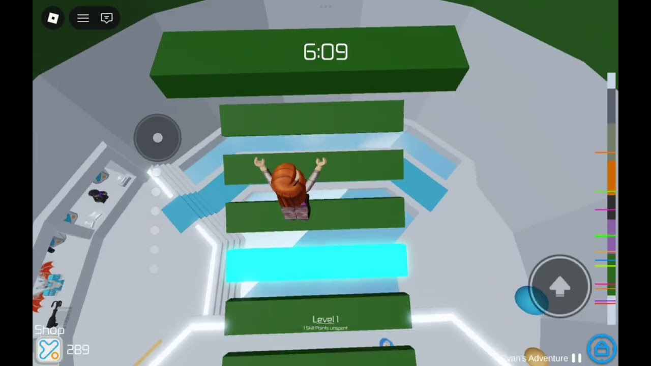 Играю в Tower of Hell 🤍🤍🤍
