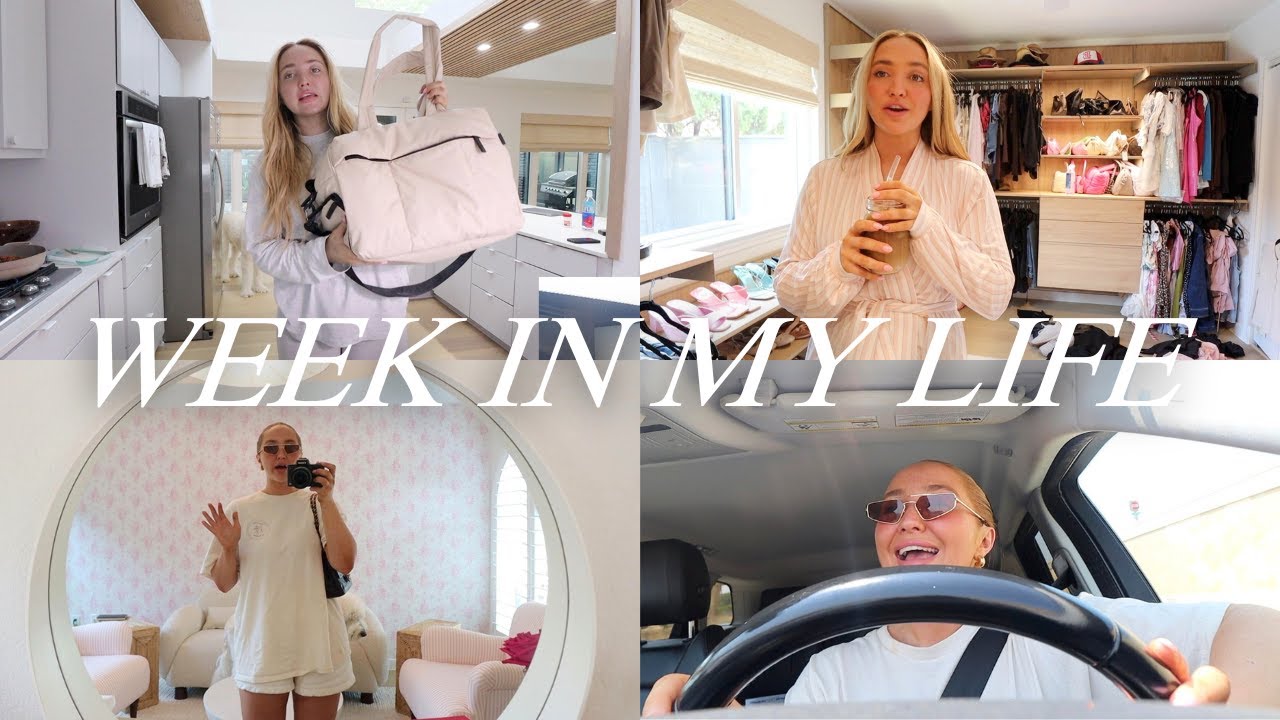 WEEK IN MY LIFE: prepping for vacation, travel morning routine & pack with me!