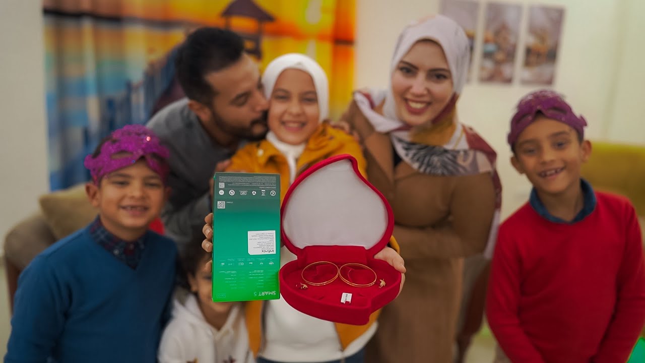مفاجأة عيد ميلاد ندى🎉(مؤثر)..!
