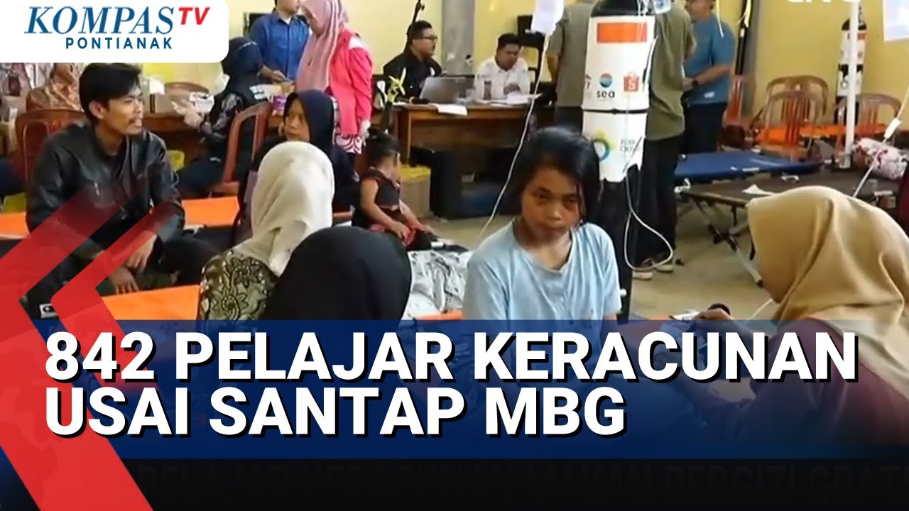 842 Pelajar Keracunan, 7 Pelajar Masih Dirawat di Aula Kecamatan Cipongkor, bandung Barat Jawa Barat
