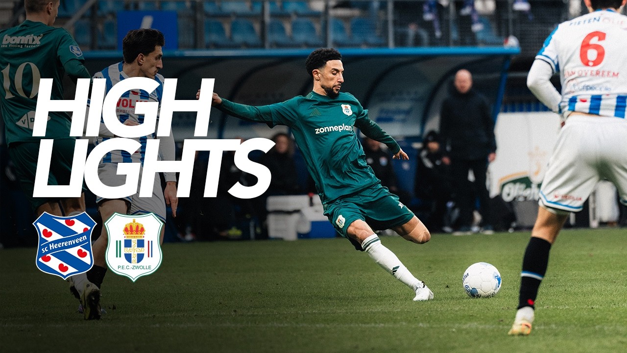 Samenvatting sc Heerenveen - PEC Zwolle