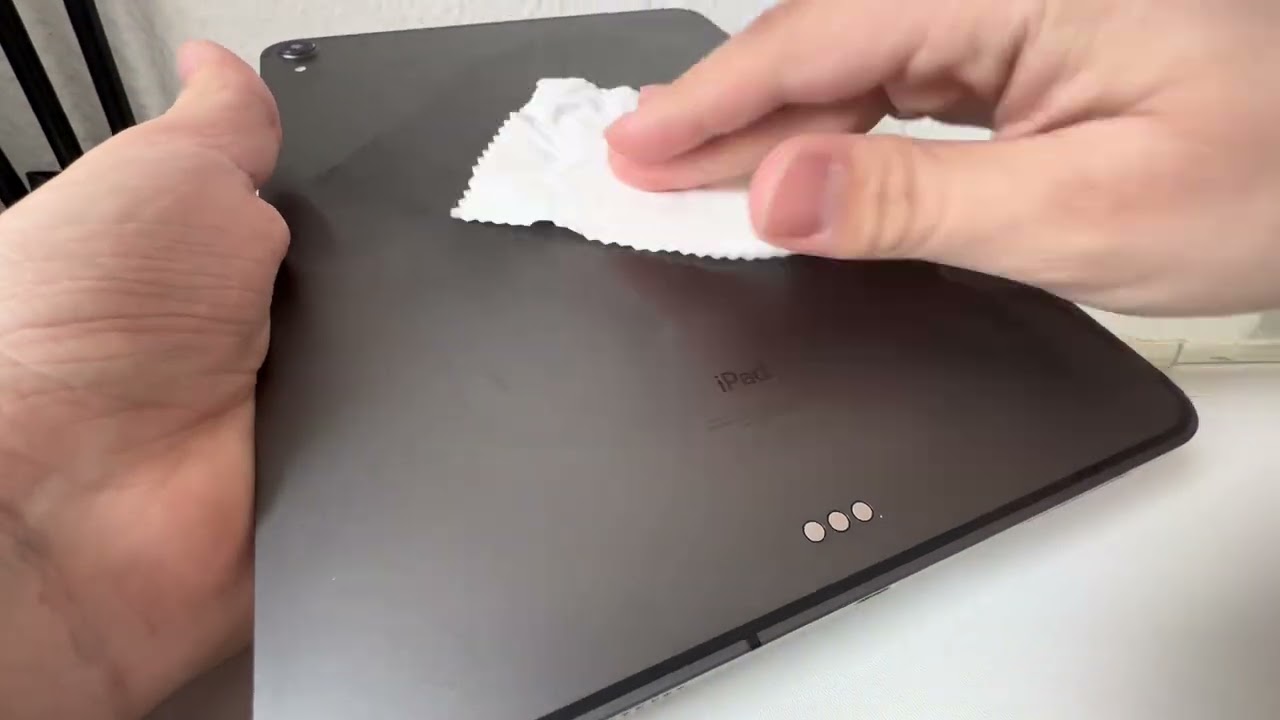 iPad clean up