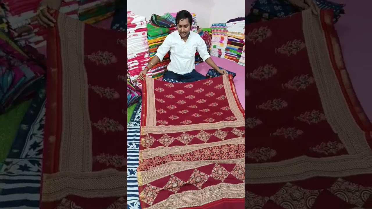 BALO TEXTILE  // AJRAK CHANDERI COLLECTION 🙂