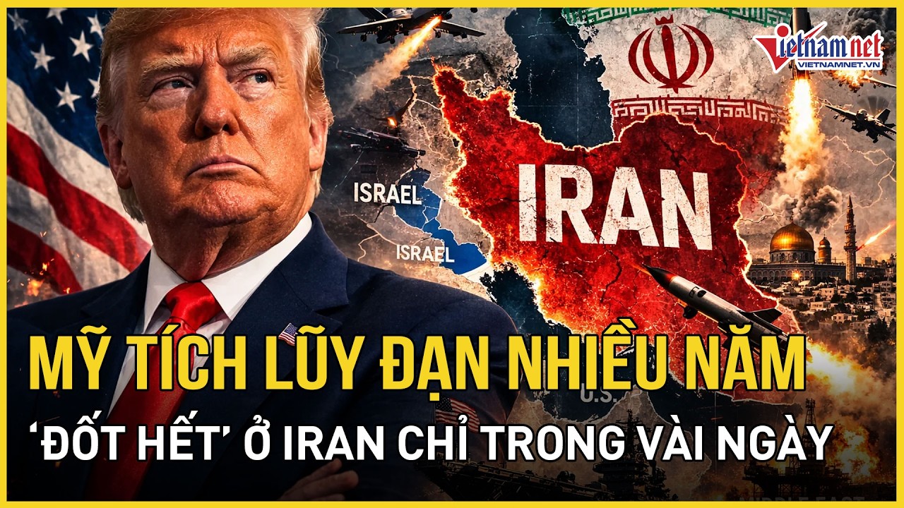 NÓNG: Mỹ tích lũy đạn dược trong nhiều năm, 