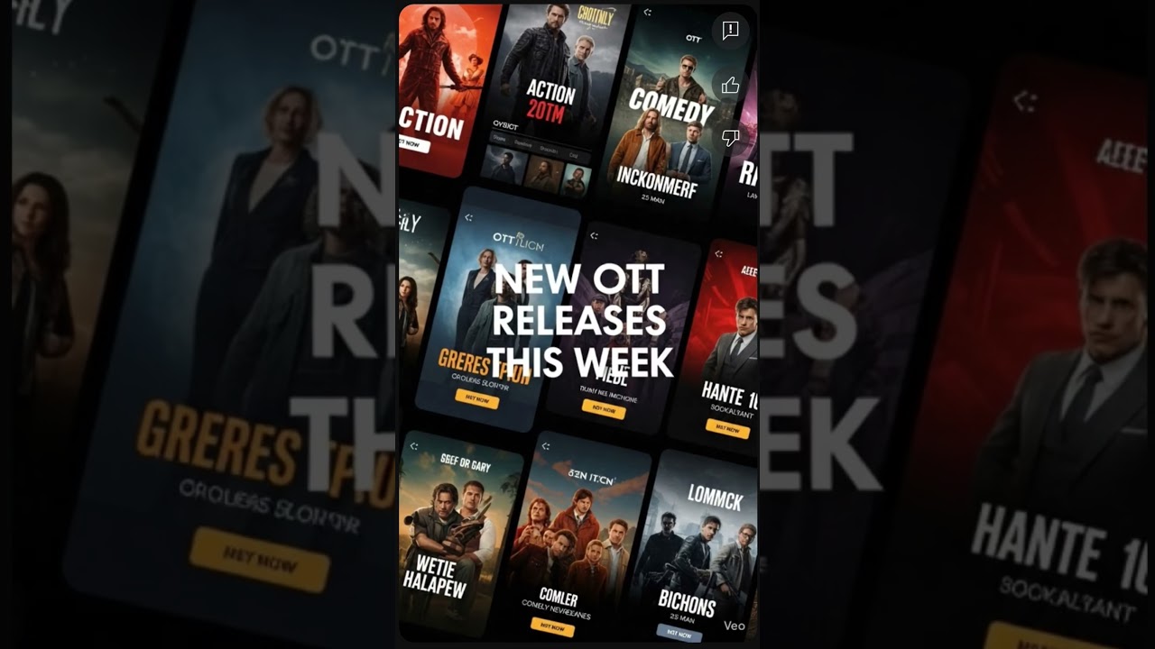 New OTT Releases This Week (Feb 24&ndash;Mar 1) 🍿 Kya Dekhen? | Top Movies & Series #ott #newmovie #shorts