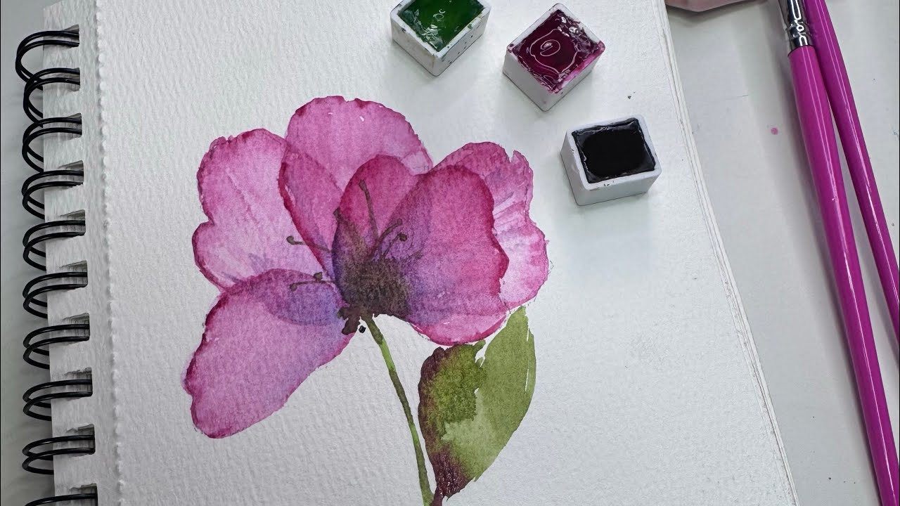 Watercolor Glazing: Simple,Transparent Technique for Beginners Anyone Can Master
