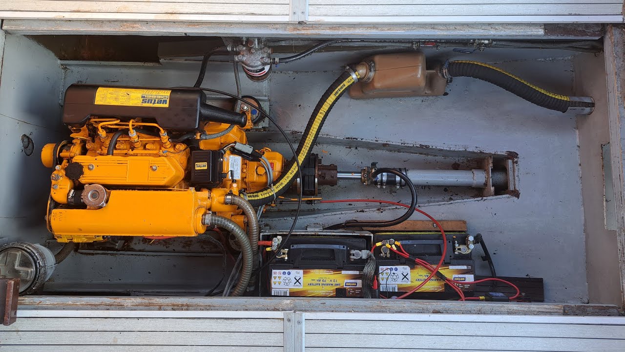 Vetus M3.09 koelvoeistof vervangen/ coolant change