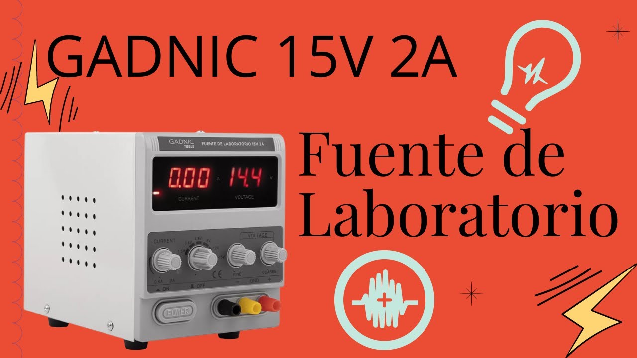 Fuente de Laboratorio Gadnic 15V 2A