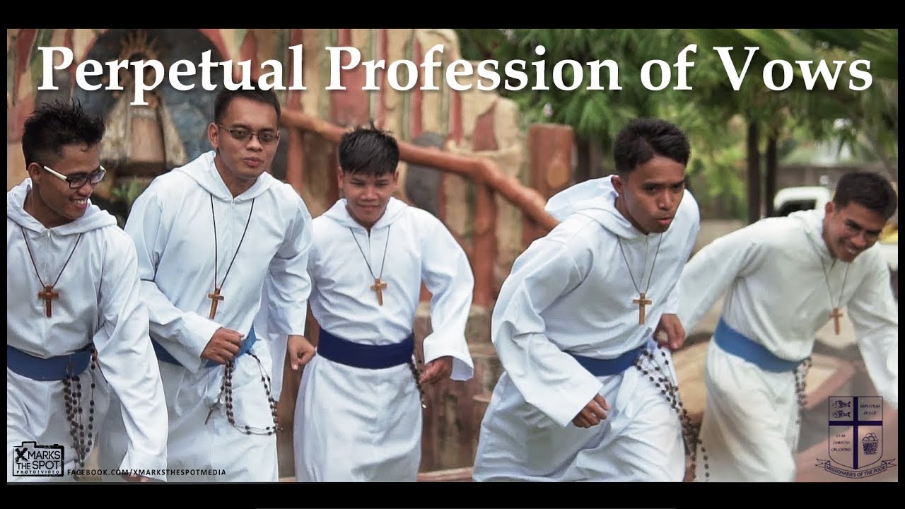 Missionaries of the Poor | Perpetual Profession of Vows