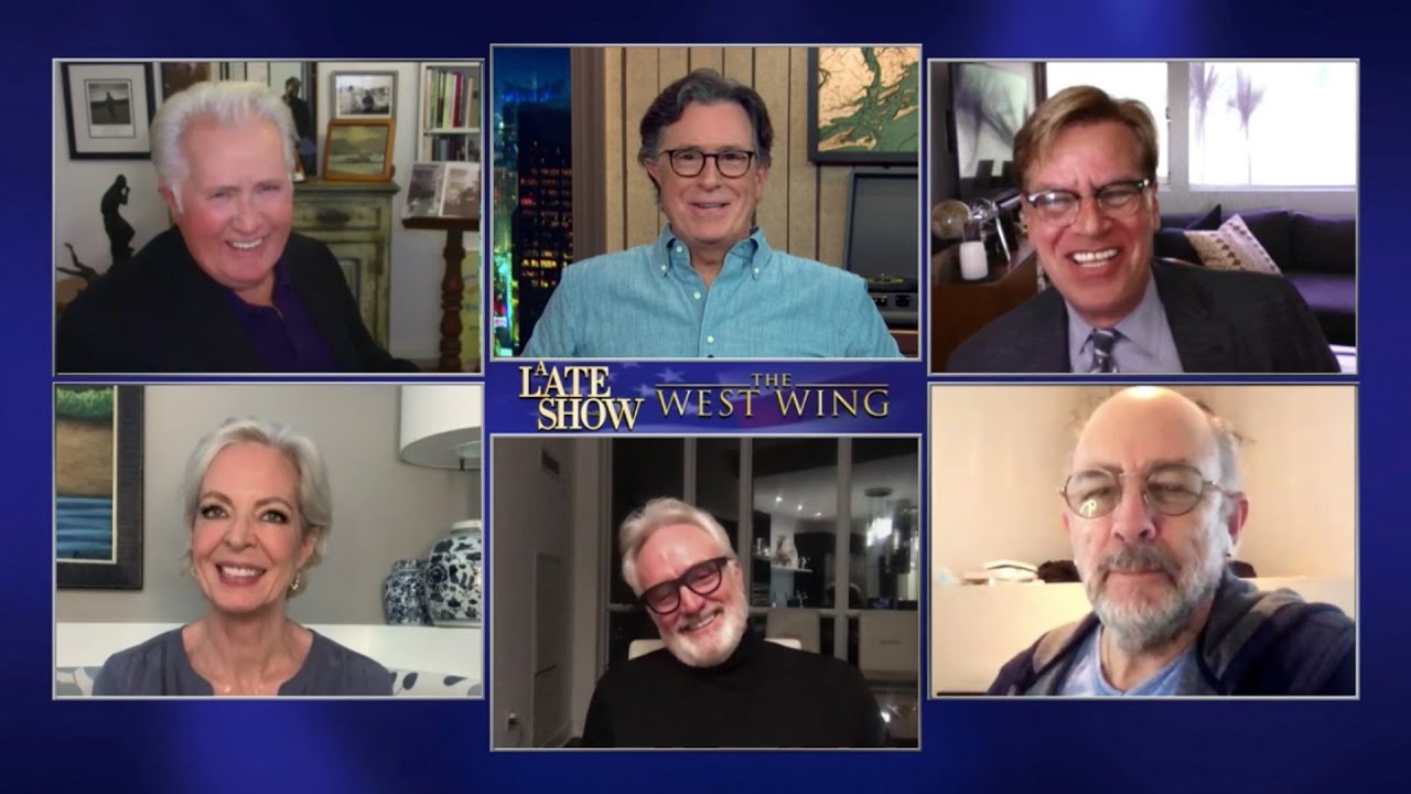 The Most Epic Drama To Ever Occupy The White House - The West Wing Cast Takes Over A Late Show