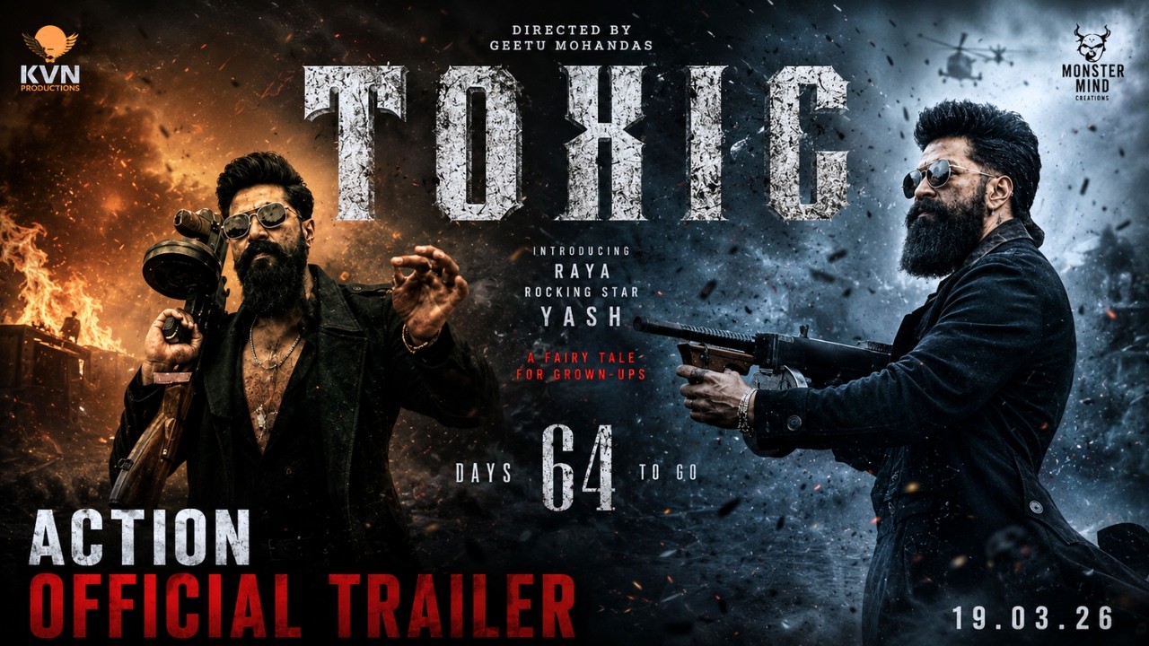 Toxic Hindi Trailer 2026 | Yash New Gangster Movie | Geetu Mohandas | Toxic Teaser