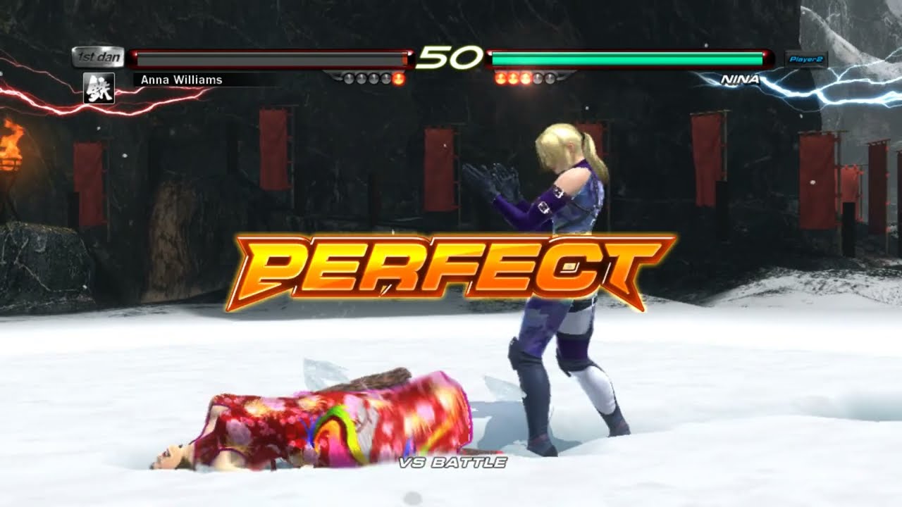 Tekken 6 Special Video VS Battle - Nina Costume 1 VS Anna Costume 1 (RPCS3, Request)