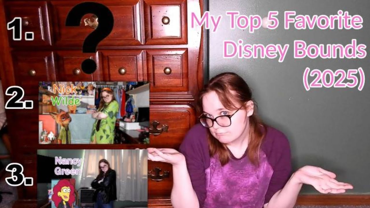 My Top 5 Favorite Disney Bounds of 2025