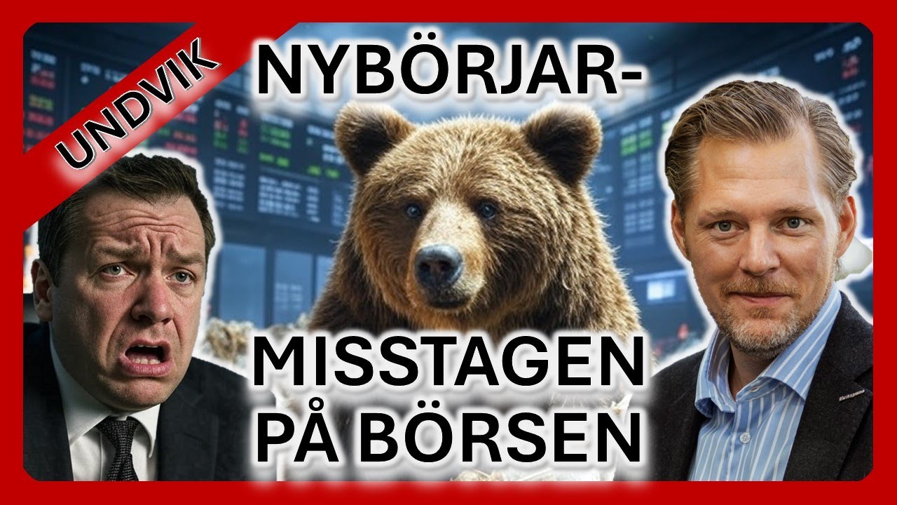 Misstagen som sabbar spararnas avkastning på börsen